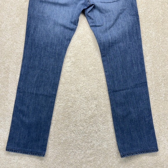 AG Adriano Goldschmied Everett Jeans Mens 30x34 Blue Denim 360 Slim Straight - Picture 8 of 14